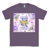 Lavender i am allergic to stupidity Classic Tee - TumblerDesignByShophia