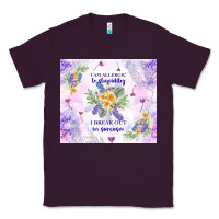 Plum i am allergic to stupidity Classic Tee - TumblerDesignByShophia