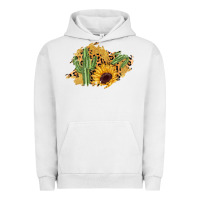 Pigment Lunar Rock cactus leopard sunflower glitter  patch Urban Hoodie - AdoDesignShop