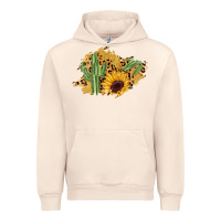 Sandshell cactus leopard sunflower glitter  patch Urban Hoodie - AdoDesignShop