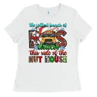 White the jolliest bunch of drivers this side of the nut Ladies Tee - texasbilliewilder