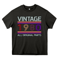 Asphalt Vintage 1980 Birthday Heavy Core Tee - Bettercallsaul