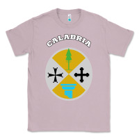 Lilac Calabria Coat of arms  Flag souvenir Italy Classic Tee - longCreatives