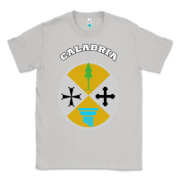 Moon Dust Calabria Coat of arms  Flag souvenir Italy Classic Tee - longCreatives