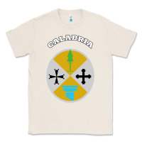 Natural Calabria Coat of arms  Flag souvenir Italy Classic Tee - longCreatives