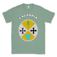 Sage Calabria Coat of arms  Flag souvenir Italy Classic Tee - longCreatives