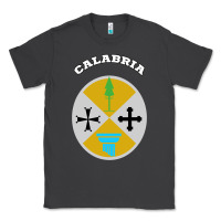 Smoke Calabria Coat of arms  Flag souvenir Italy Classic Tee - longCreatives