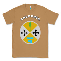 Toasted Coconut Calabria Coat of arms  Flag souvenir Italy Classic Tee - longCreatives