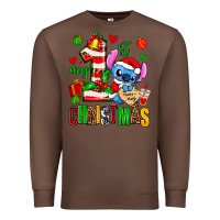Chestnut my first christmas stitch Premium Sweatshirt - AdoDesignShop