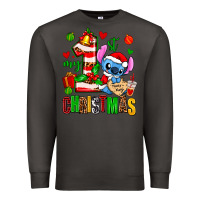 Smoke my first christmas stitch Premium Sweatshirt - AdoDesignShop