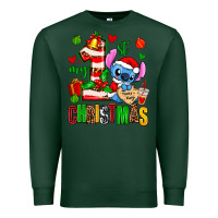 Sports Green my first christmas stitch Premium Sweatshirt - AdoDesignShop