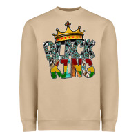 Black King Heavyweight Sweatshirt | Teevron