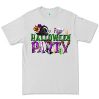 Dove Grey Halloween Party Premium Tee - texasbilliewilder