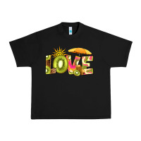 Black love kiwi Urban Heavy Tee - RanaPortraitStore
