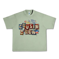 Oil Green Cousin crew 4th of july Urban Heavy Tee - CowGirlArtShop