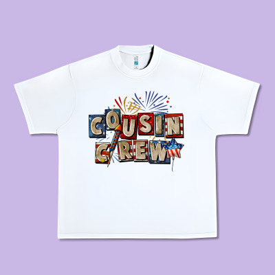 Cousin Crew 4th Of July Urban Heavy Tee Designed By Cowgirlartshop