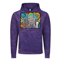 Cloud Purple Cows Glitter Turquoise Leopard Sunflowers Vintage Hoodie - CowCowDesign