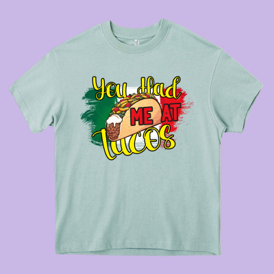 Tacos Heavy Core Tee Designed By Bettercallsaul
