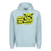 Blue Mist may the 4th be with you Premium Hoodie - longCreatives