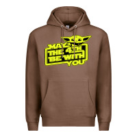 Chestnut may the 4th be with you Premium Hoodie - longCreatives