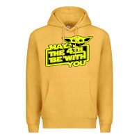 Mustard may the 4th be with you Premium Hoodie - longCreatives