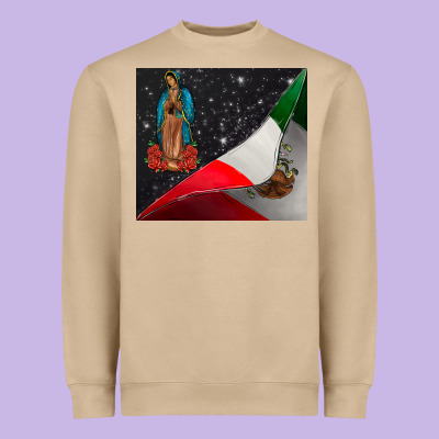 Our Lady Graduap Heavyweight Sweatshirt Designed By Cowhidedigitalart