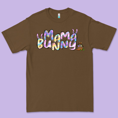 Easter Mama Bunny Premium Tee Designed By Jasminsmagicworld