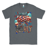 Charcoal Heather Sweet land of liberty 4th of july Classic Tee - HowdyJamesFarm