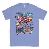 Colony Blue Sweet land of liberty 4th of july Classic Tee - HowdyJamesFarm