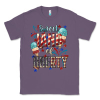 Lavender Sweet land of liberty 4th of july Classic Tee - HowdyJamesFarm