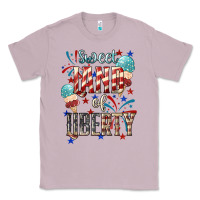 Lilac Sweet land of liberty 4th of july Classic Tee - HowdyJamesFarm