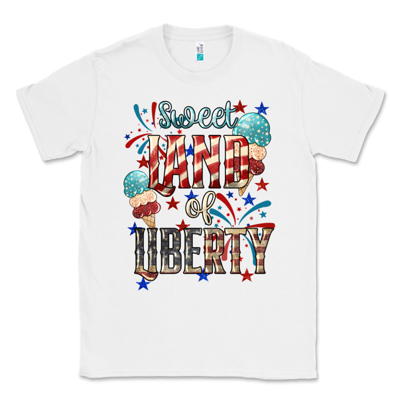 Sweet Land Of Liberty 4th Of July Classic Tee by HowdyJamesFarm | Teevron
