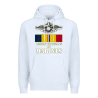 White Eagle FMF Corpsman 8404 T Back Design Premium Hoodie - longCreatives