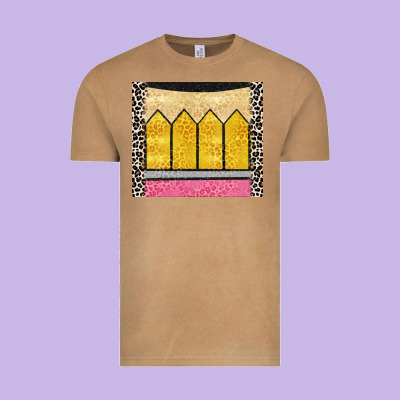 Glitter Pencil Vintage Tee Designed By Cowgirlartshop
