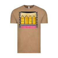 Vintage Coffee glitter pencil Vintage Tee - CowGirlArtShop