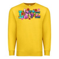Lemon love stitch Premium Sweatshirt - AdoDesignShop