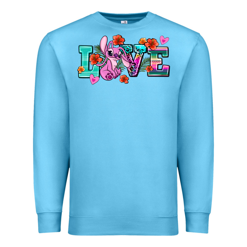 Love Stitch Premium Sweatshirt by AdoDesignShop | Teevron