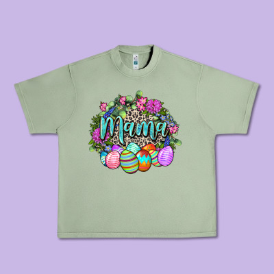 Easter Mama Happy Easter Day Urban Heavy Tee Designed By Cowgirlartshop