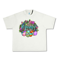 Pistachio Easter Mama Happy Easter Day Urban Heavy Tee - CowGirlArtShop