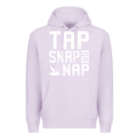 Lilac Tap Snap Or Nap Jiu Jitsu Hoodie Brazilian BJJ Gifts Premium Hoodie - longCreatives