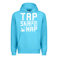 Ocean Blue Tap Snap Or Nap Jiu Jitsu Hoodie Brazilian BJJ Gifts Premium Hoodie - longCreatives