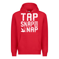 Red Tap Snap Or Nap Jiu Jitsu Hoodie Brazilian BJJ Gifts Premium Hoodie - longCreatives