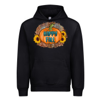 Black happy fall Urban Hoodie - AdoDesignShop