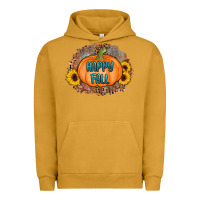 Pigment Peanut Butter happy fall Urban Hoodie - AdoDesignShop
