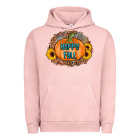 Pigment Salmon happy fall Urban Hoodie - AdoDesignShop
