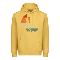 Antique Gold Retro Rock Climbing Vintage Climber Premium Hoodie - longCreatives