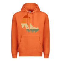 Carrot Retro Rock Climbing Vintage Climber Premium Hoodie - longCreatives