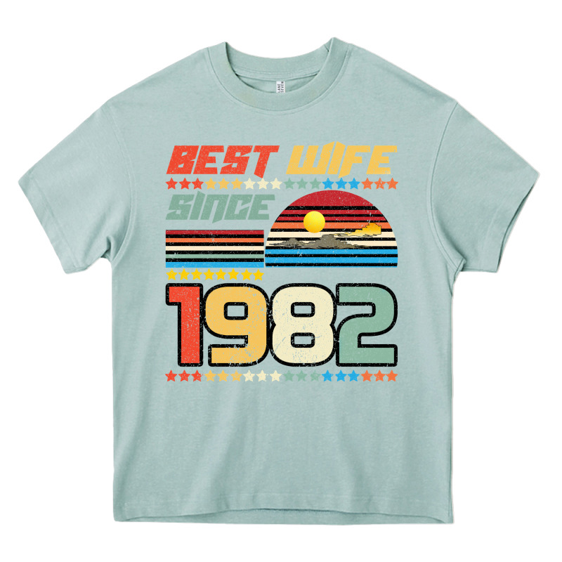 Best Wife Since 1982 Heavy Core Tee by Bettercallsaul | Teevron