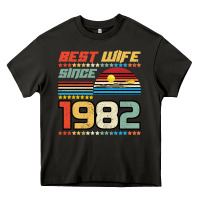 Asphalt Best Wife Since 1982 Heavy Core Tee - Bettercallsaul