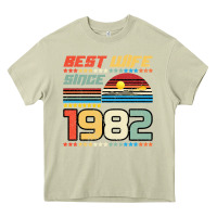Mossy Best Wife Since 1982 Heavy Core Tee - Bettercallsaul